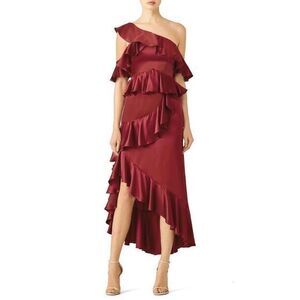 AMUR Red Garnet Lorelei Dress 4R